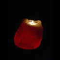 natural tealight holder