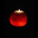 natural tealight holder