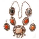 gem stone necklace