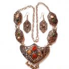 gem stone necklace