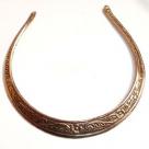 brass necklace