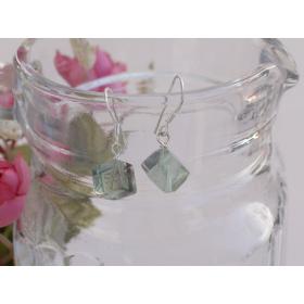 rainbow flourite earrings 