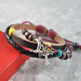 leather bracelet