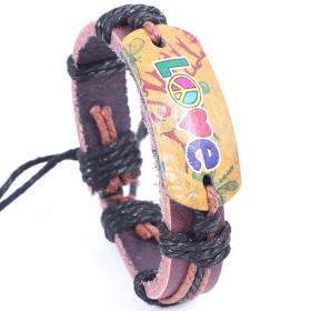 leather bracelet