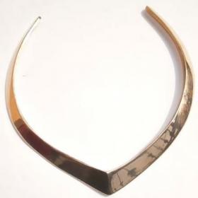 brass necklace
