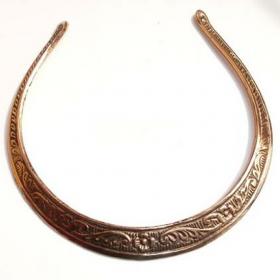 brass necklace