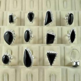 black onyx ring