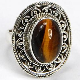 Tiger's Eye Ring