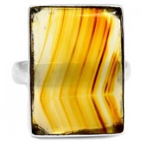 MONTANA AGATE RING