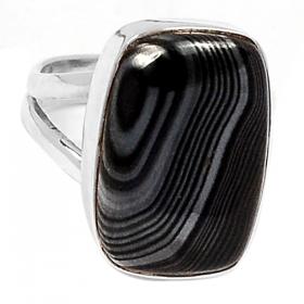 PSILOMELANE RING