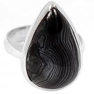 PSILOMELANE RING
