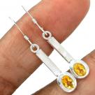 CITRINE EARRING