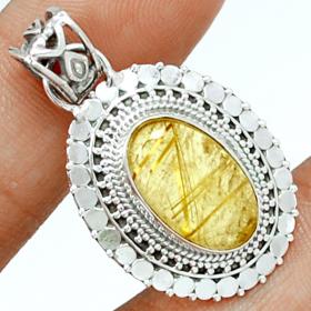 GOLDEN RUTILE PENDANT