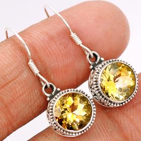CITRINE EARRING