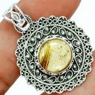 GOLDEN RUTILE PENDANT