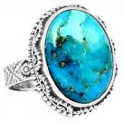 BLUE MOHAVE TUQUOISE RING