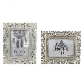 20x25cm Boho Mandala Photo Frame 5x7" 2 Asstd