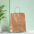 Kraft paper carry bag(15*8*21)