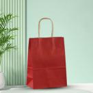 Kraft paper carry bag (15*8*21)